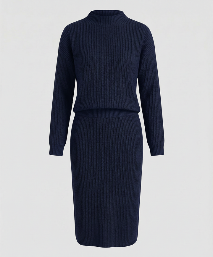 Elegantes Strickset Pullover Rock