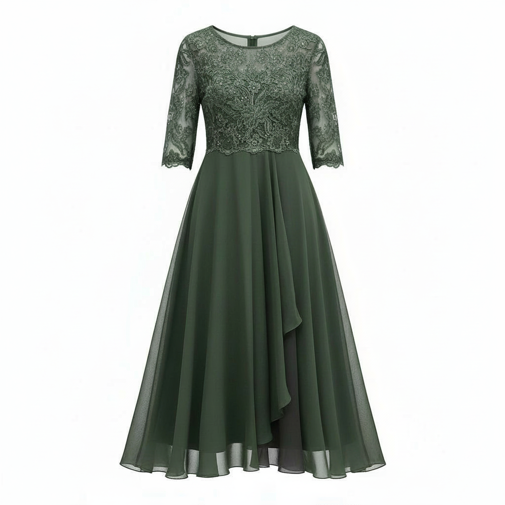 Schickes Bequemes Damenkleid