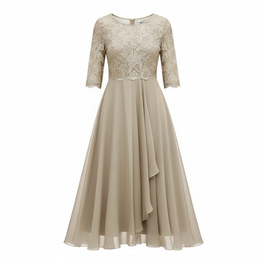 Schickes Bequemes Damenkleid