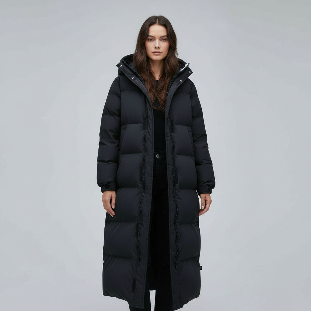Winddichte Lange Winterjacke Damen | Nord Taschen