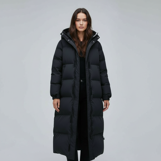 Winddichte Lange Winterjacke Damen | Nord Taschen