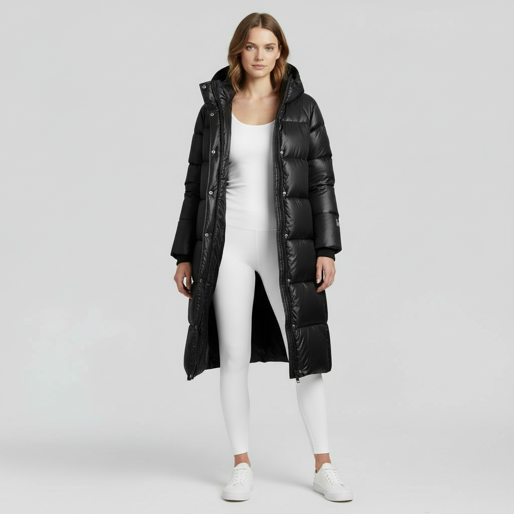 Warme Wasserdichte Daunen Winterjacke Komfort
