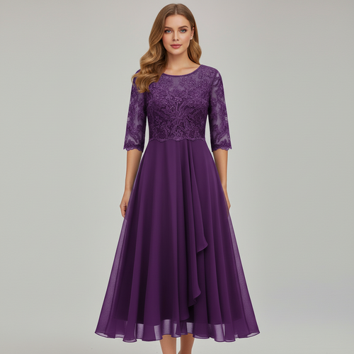 Schickes Bequemes Damenkleid | Heidi-Mode