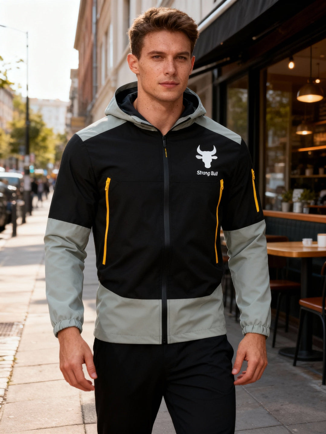 Herren funktionale Outdoor-Jacke - Vittorelli