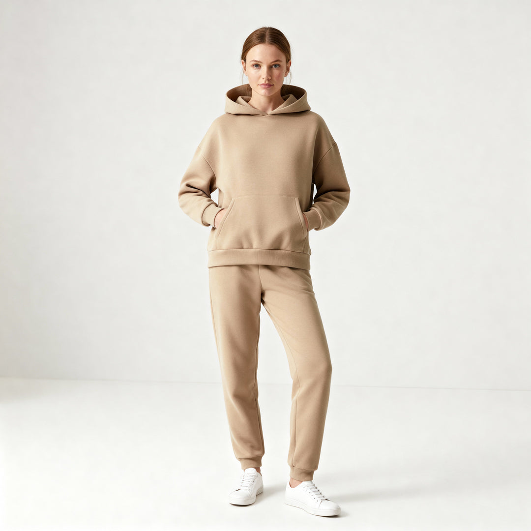 Jogging Set Damen Komfort Weiches Set Loungewear