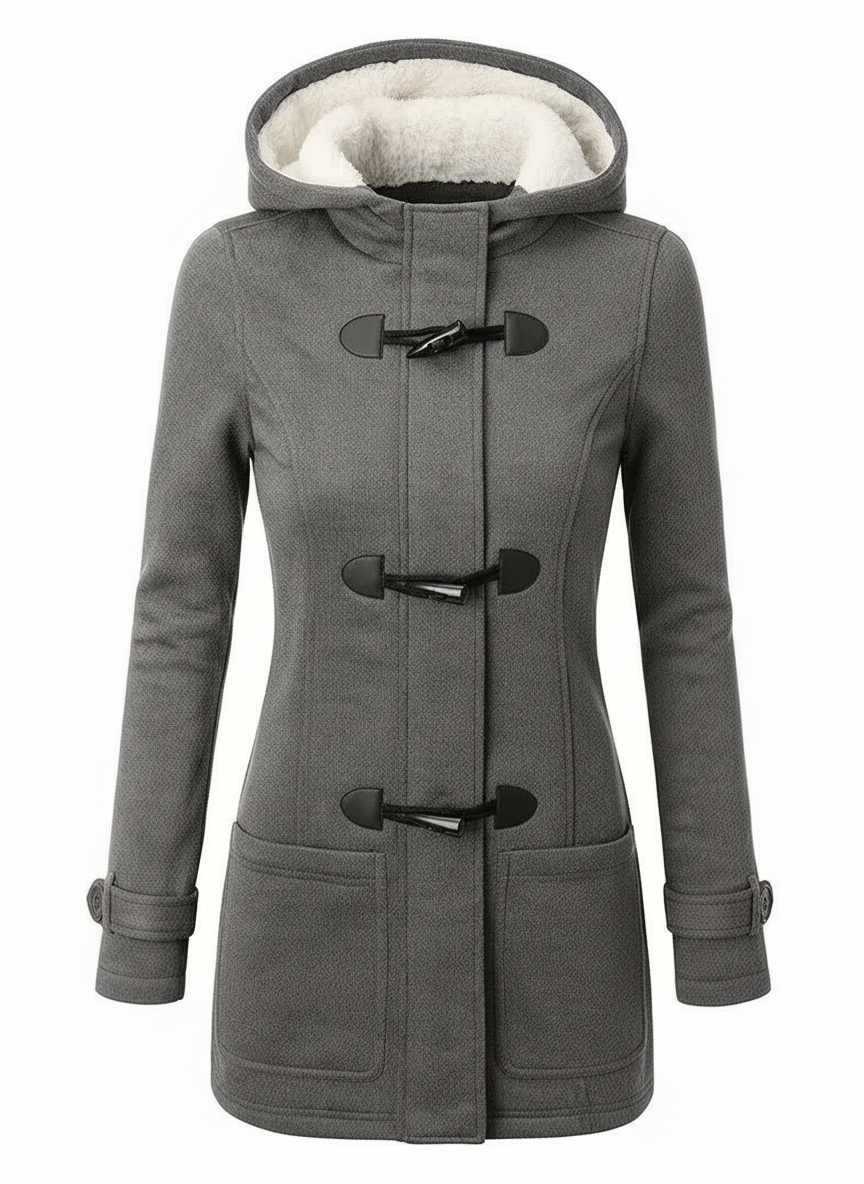 Gefütterte Damen Winterjacke Warm