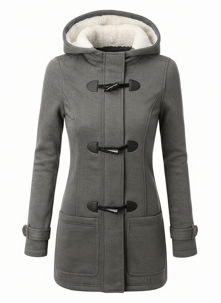 Gefütterte Damen Winterjacke Warm