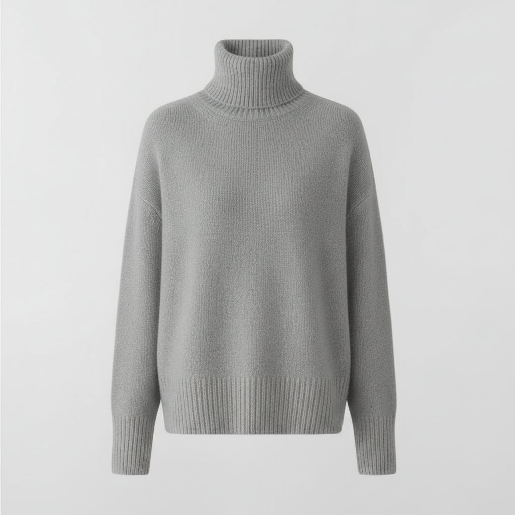 Damen Kaschmir Rollkragenpullover