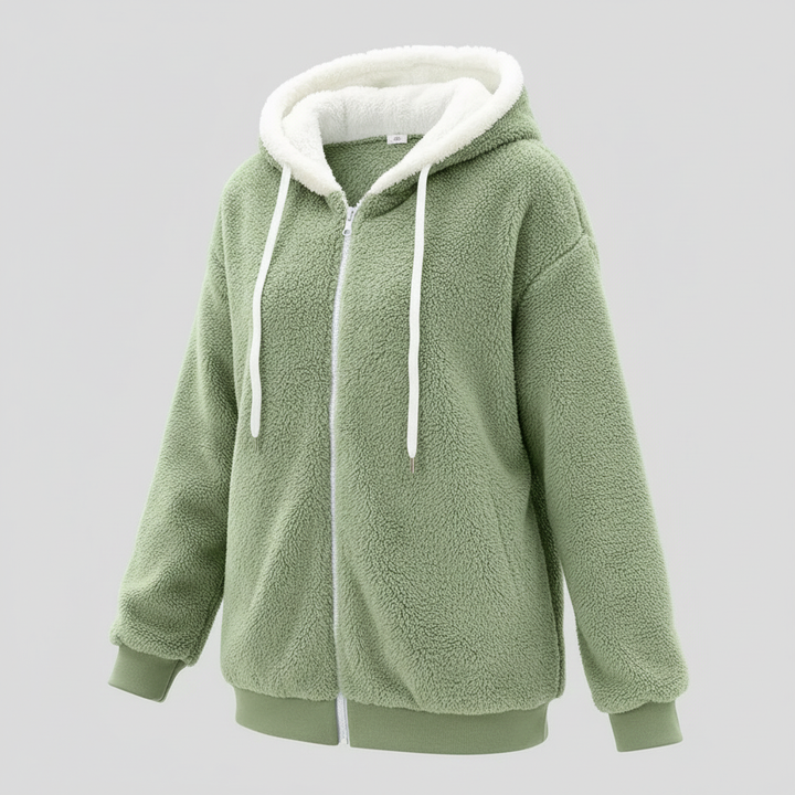 Extra warmer Teddy Kapuzenpullover