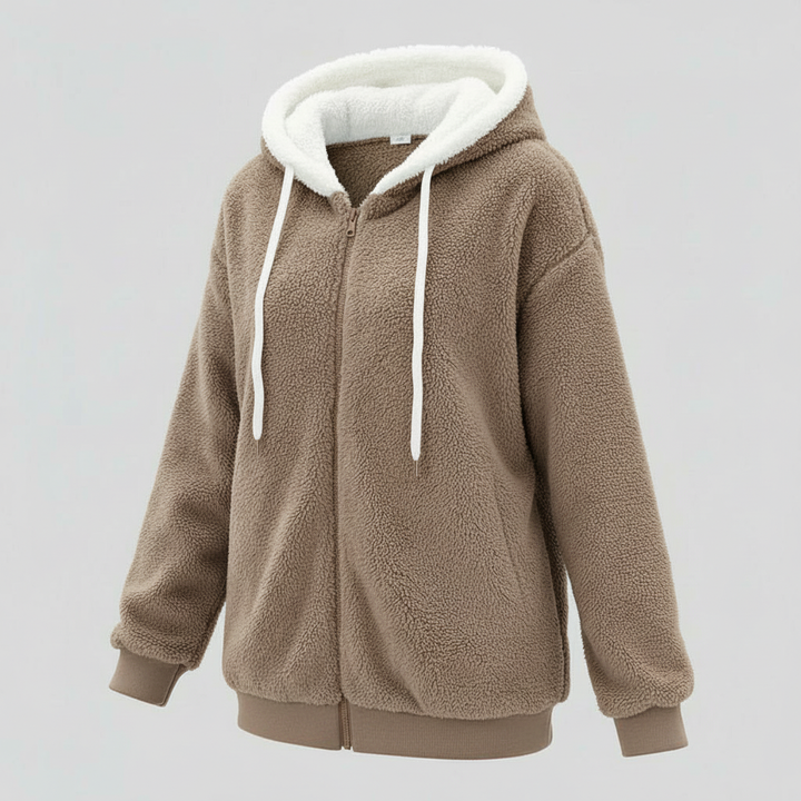 Extra warmer Teddy Kapuzenpullover