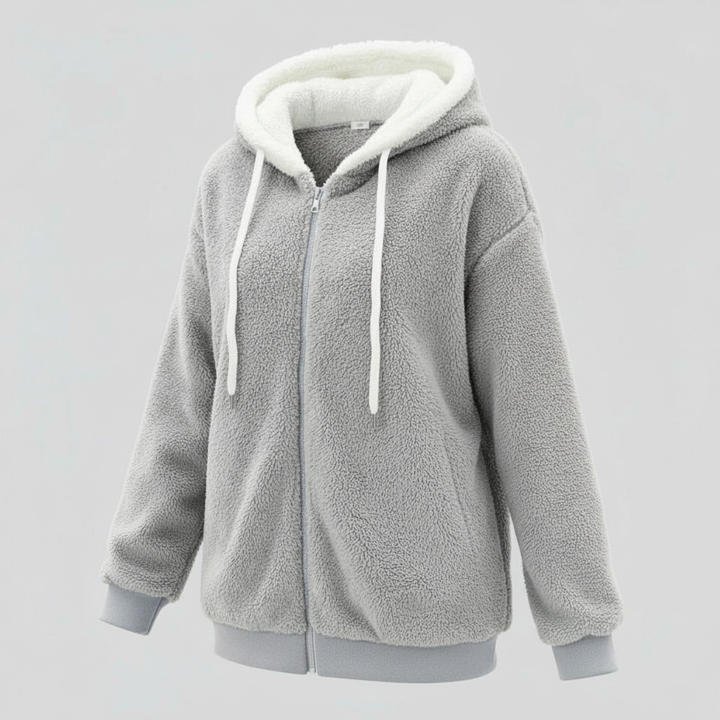 Extra warmer Teddy Kapuzenpullover