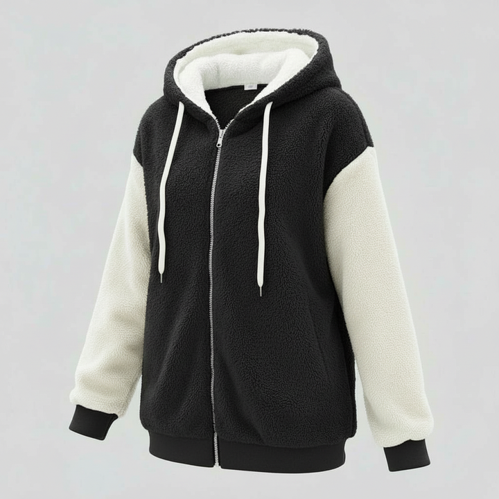 Extra warmer Teddy Kapuzenpullover