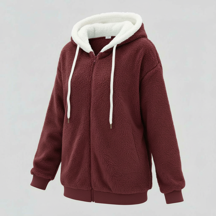 Extra warmer Teddy Kapuzenpullover