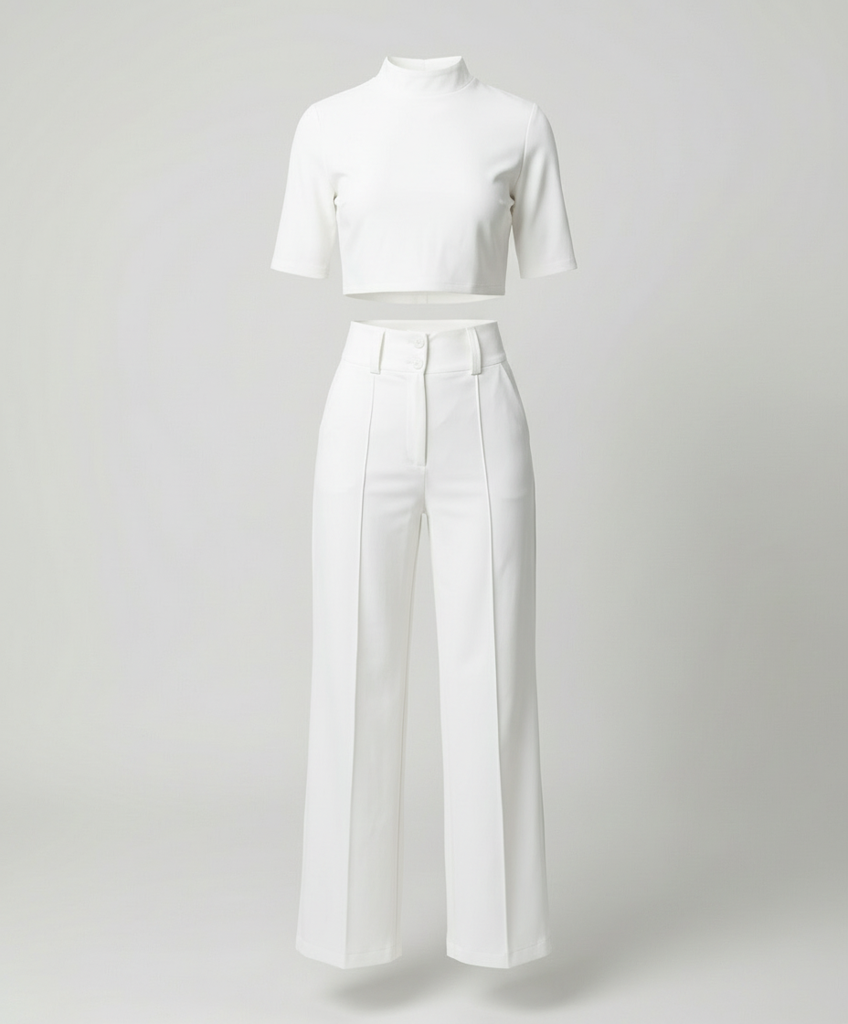 Nord Taschen | Eleganz Tailliertes Herbst-Hosenset für Stilvolle Looks