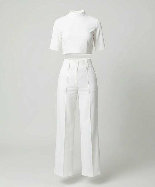 Nord Taschen | Eleganz Tailliertes Herbst-Hosenset für Stilvolle Looks