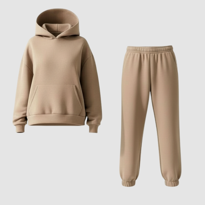 Jogging Set Damen Komfort Weiches Set Loungewear