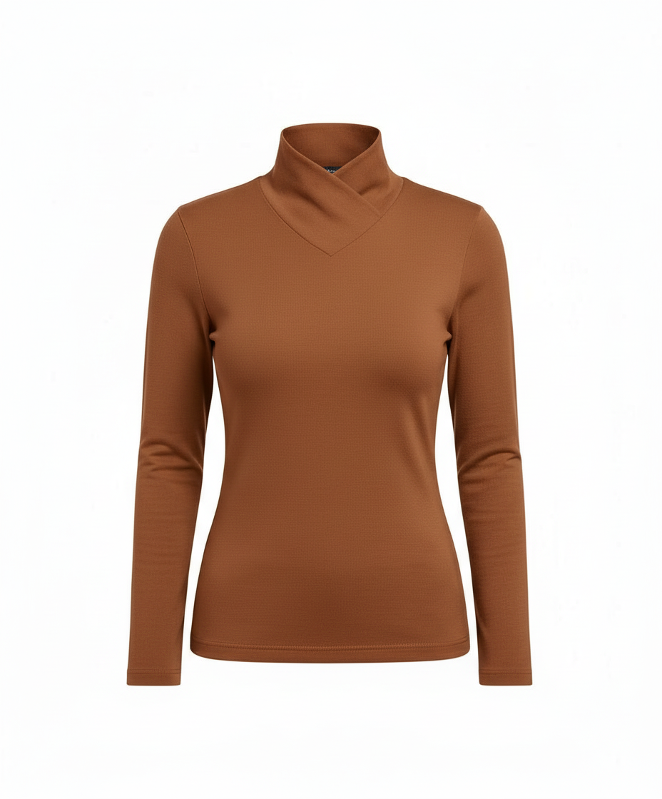 Eleganter Rollkragenpullover Damen
