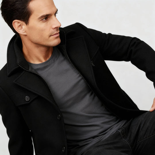 Moderne Wasserdichte Winterjacke Komfort