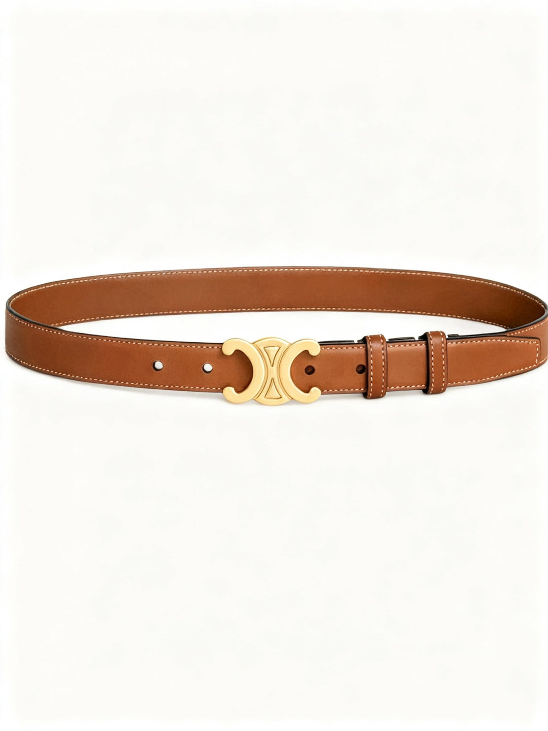 Nord Taschen | Eleganter Damen Gürtel mit Goldener Schnalle – Veganes Leder & Zeitloses Design