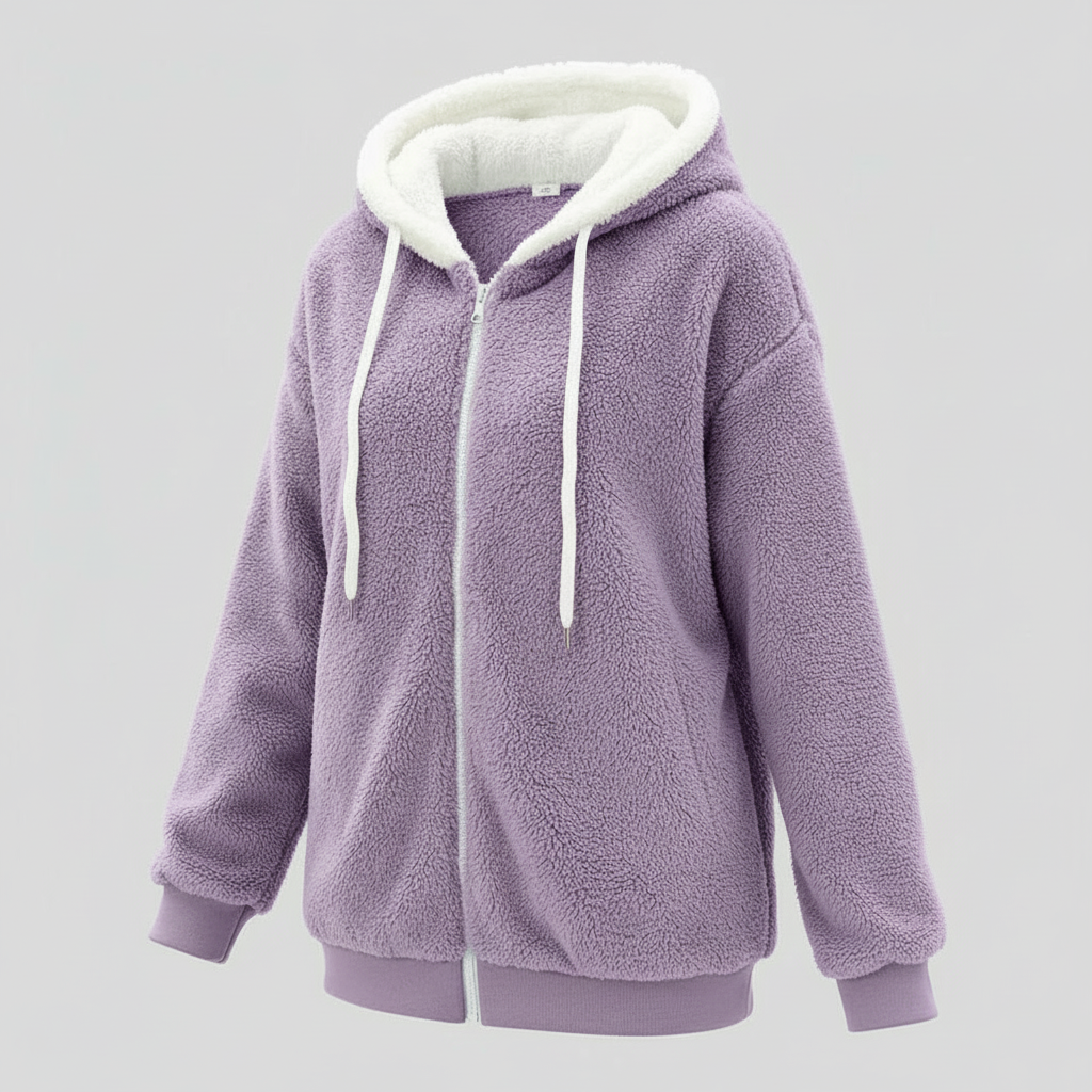 Extra warmer Teddy Kapuzenpullover