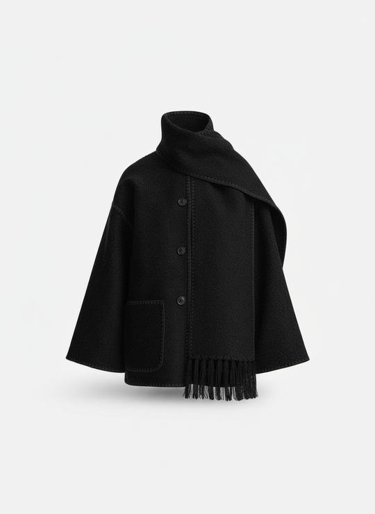 Elegante Schaljacke Damen Warm