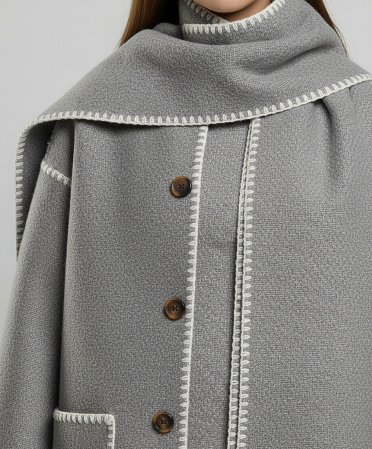 Elegante Schaljacke Damen Warm
