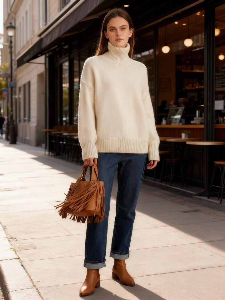 Damen Rollkragenpullover Linea | Nord Taschen