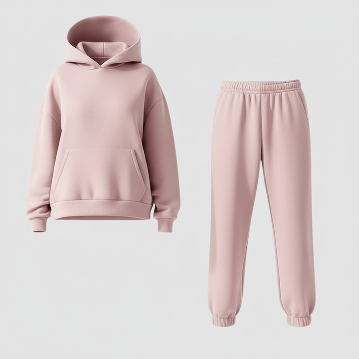 Jogging Set Damen Komfort Weiches Set Loungewear