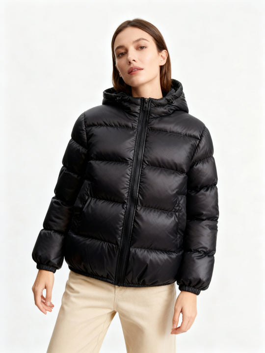 Herren Daunen Steppjacke mit Wärmender Füllung & Wintertauglichem Design | Fudus