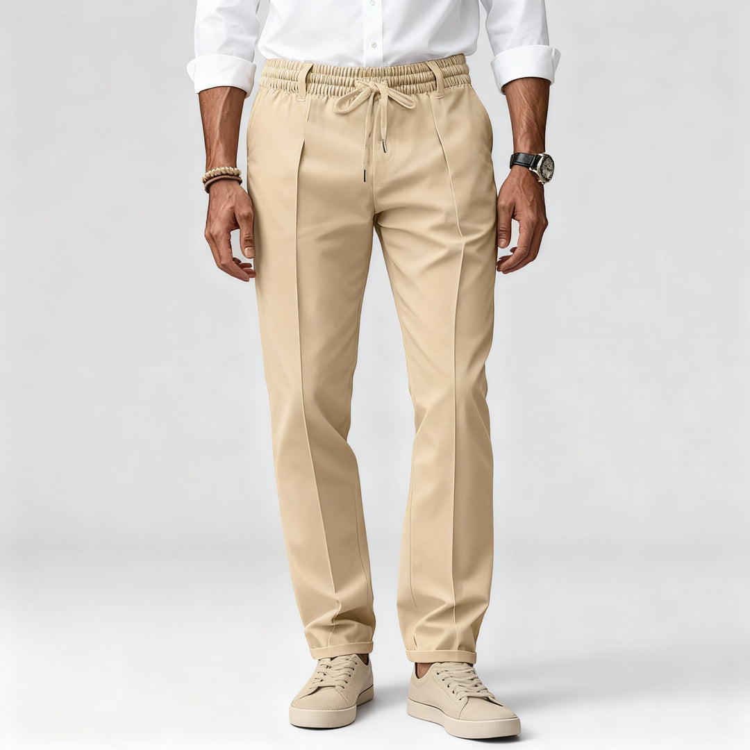 Herren elegante Freizeithose mit hohem Tragekomfort