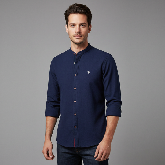 Traditionelles Premium Komfort Trachtenhemd Herren
