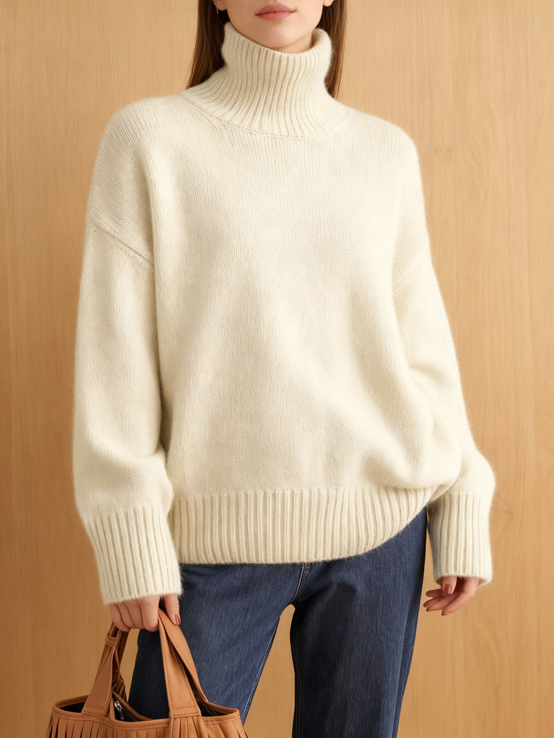 Damen Rollkragenpullover Linea | Nord Taschen