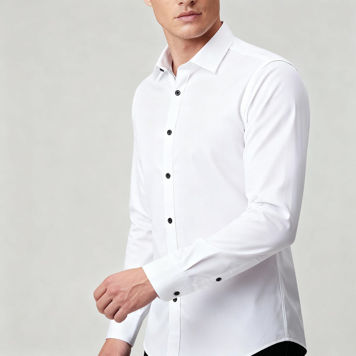 Bügelfreies Stretch Hemd Herren Slim Fit | Nord Taschen