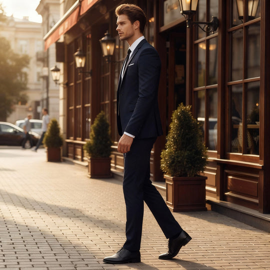 Nord Taschen | Herren Business Anzug 2-teilig – Sakko & Hose