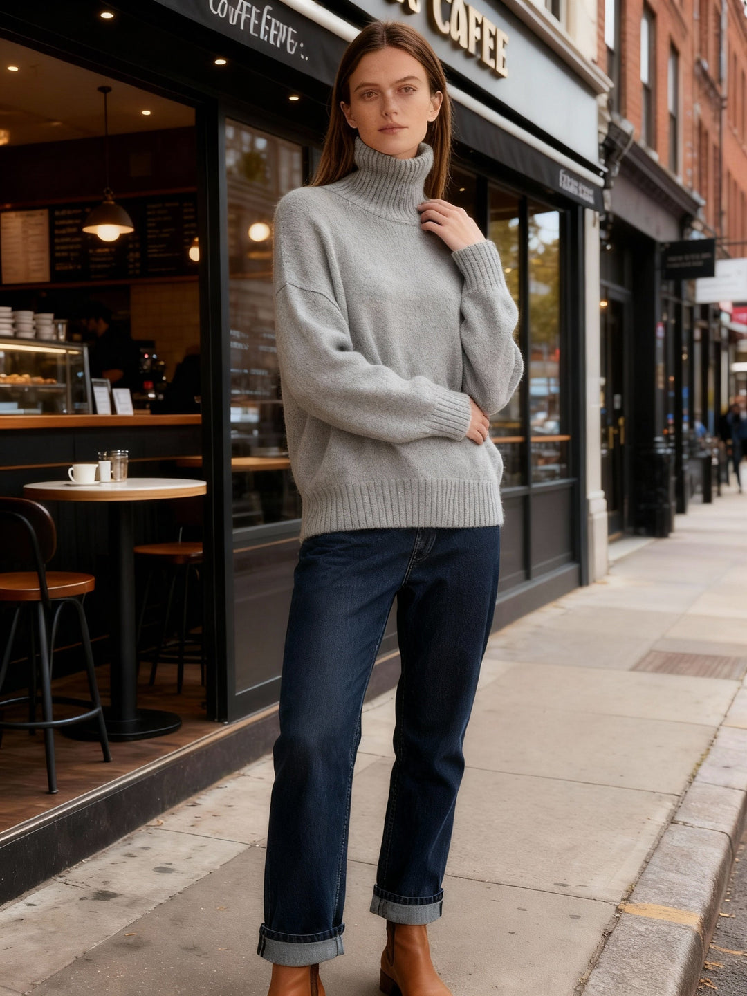 Damen Rollkragenpullover Linea | Nord Taschen
