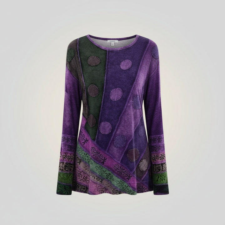 Bunte Vintage Tunika Damen