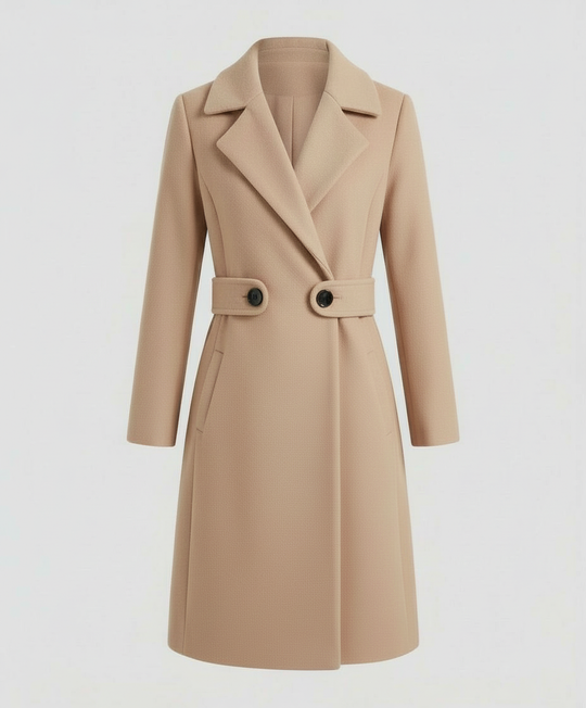 Slim Wollmantel Damen Winter