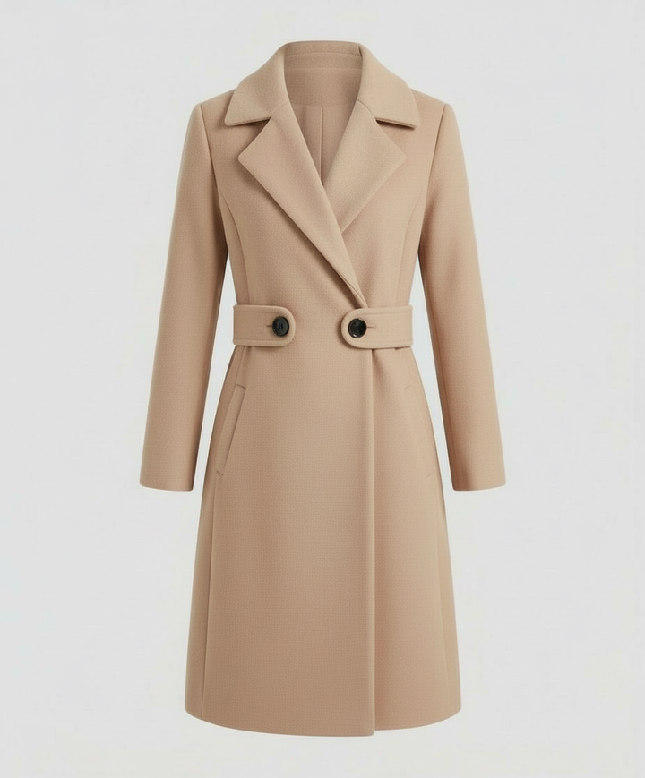 Slim Wollmantel Damen Winter