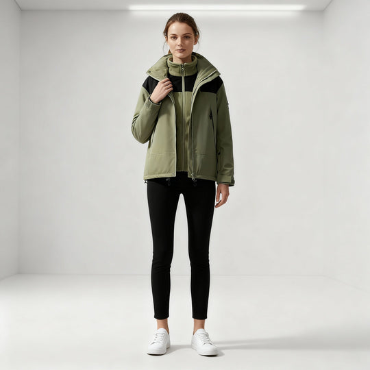 3-in-1 Fleece Winterjacke Komfort | R&B