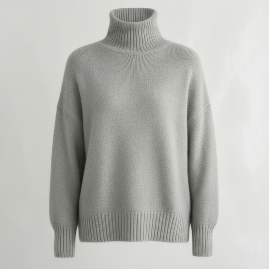 Rollkragenpullover Damen Komfort