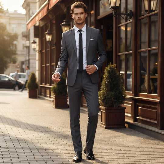 Nord Taschen | Herren Business Anzug 2-teilig – Sakko & Hose
