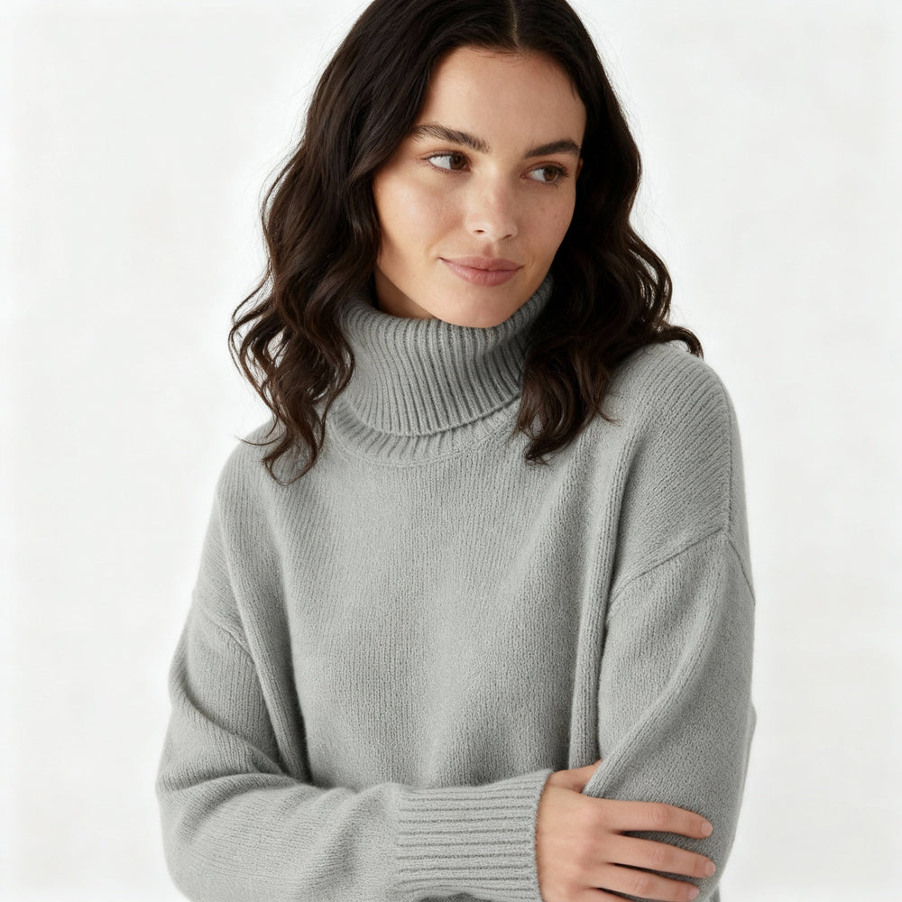 Eleganter Kaschmir Rollkragenpullover