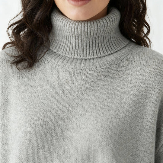 Eleganter Kaschmir Rollkragenpullover