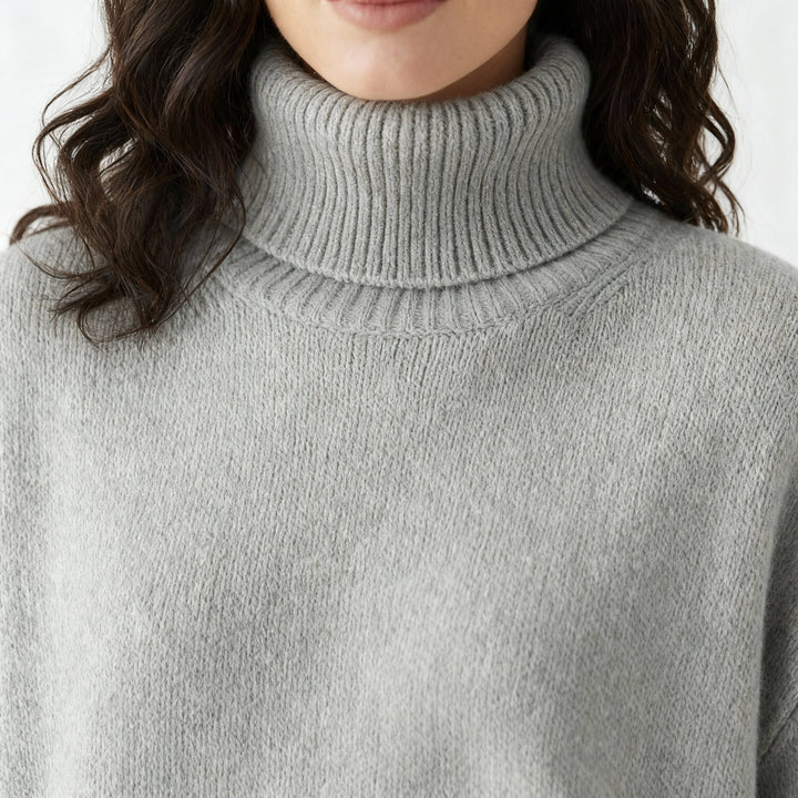 Eleganter Kaschmir Rollkragenpullover