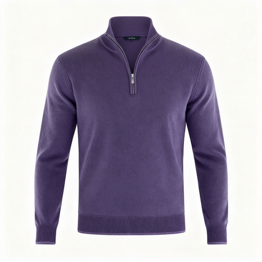 Eleganter Merino Komfort Pullover Damen Reißverschluss Moderne Strickware | Nord Taschen