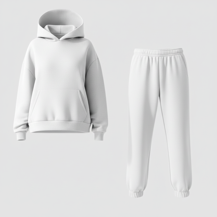 Jogging Set Damen Komfort Weiches Set Loungewear