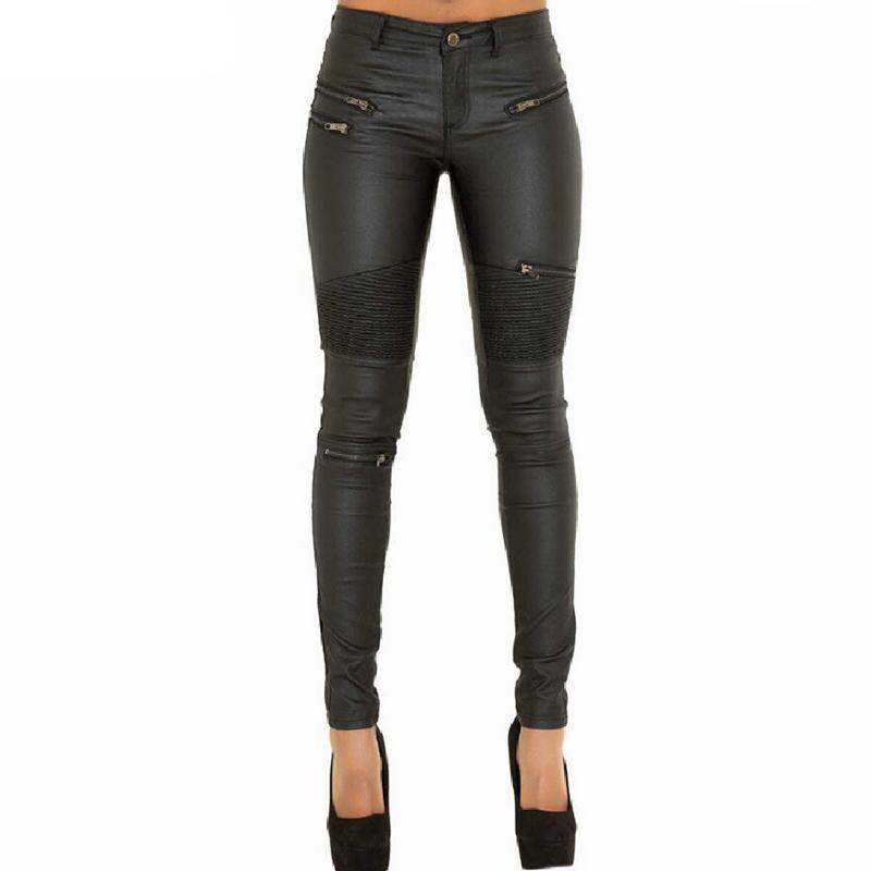 Skinny Jeans aus Kunstmaterial - Vittorelli
