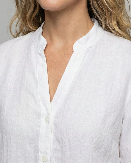 Lockeres Baumwollhemd Damen