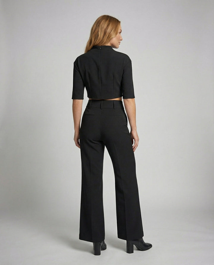 Tailliertes Herbst Hosenset Damen