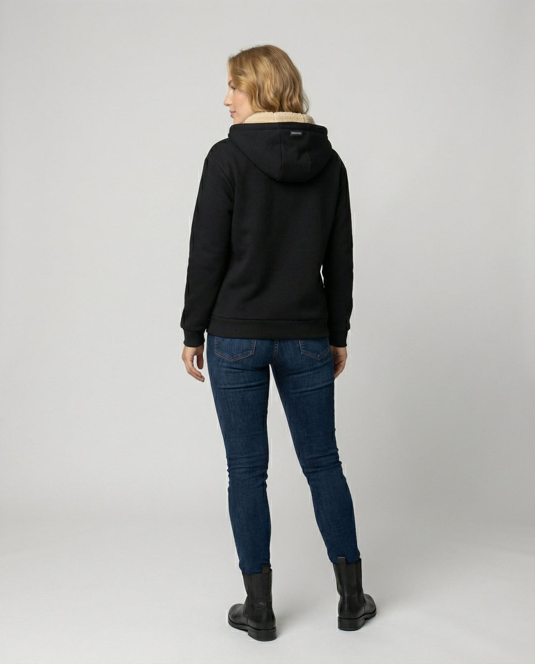 Warmer Kuscheliger Fleece Hoodie Damen